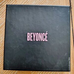 Beyoncé Black Box with Pink Lettering